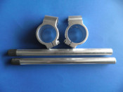 CNC Billet Alloy Aluminium Clip on Handle Bar Motorcycle Clip