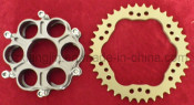 CNC Machining Aluminum Alloy Driven Sprocket & Carrier Kit