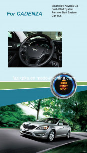 Cadenza Entry Keyless Go Smart Key Push Button Remote Start Can-Bus Alarm for KIA