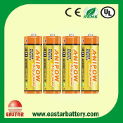 Cadmium Free Lead Free Mercury Free Environmentall-Friendly Lr6 Alkaline Battery with Eastar Battery