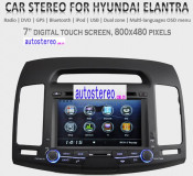 Car GPS Navigation for Hyundai Elantra Avante Multimedia Stereo Headunit Radio DVD