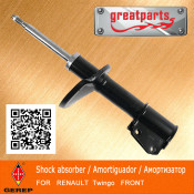 Car Shock Absorber for Renault Twingo Auto Shock Absorber