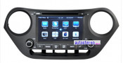 Car Stereo DVD GPS Navigation Headunit for Hyundai I10
