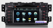Car Stereo GPS DVD Player Multimedia Headunit for KIA Mohave Borrego (ZW-KIA-117)
