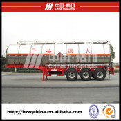 Car Transport Semi-Trailer and Liquid Nitrogen in Safety