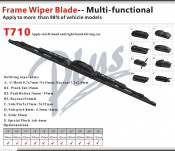 Car Wiper Blade Car Washing Equipment with Prices Window Wiper