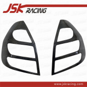 Carbon Fiber Rear Light Cover for 2003-2008 Honda Jazz Fit