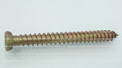 Carbon Steel Flat Head Concrete Screw Yellow Zinc