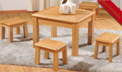 Carbonized Bamboo Kids Playing Table Sets