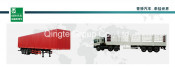 Cargo Transport Trailer with Side Barrier (QDT9402CXY)