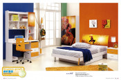 Cartoon Spider-Man Picture Children Bedroom Furniture (JB-855)