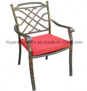 Cast Aluminum Patio Arm Chair-Garden/Outdoor/Leisure Furniture