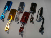 Cheap China CNC Aluminum Motorcycle Rearview Mirror