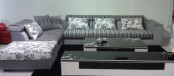 Cheap Fabric Corner Sectional Living Room Sofa Furniture (RFT-C2090)