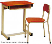 Cheap School Single Student Desk and Chair (SF-07S)