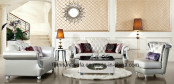 Chesterfield European Style Classic Italy Leather Sofa (K222)