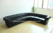 Chesterfield Modern Classic Italian European Corner Sofa (S088)