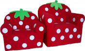 Childern Furniture Homeroom Sofa Set with Strawberry Type (Y-37)