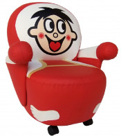 Children Furniture Cartoon Sofa Set Made of Artificial Leather (K-64)