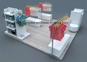 Children Garment Display Rack Kiosk