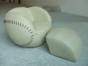 Children Living Room Furniture Ball Type Sofa Set (QY-10)