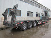 China Hot Selling 45tons-100tons Low Bed Heavy Duty Semi Trailer