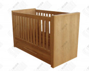 China Mainland Sinoah Solid Oak Convertable Cot Bed (MOD001)