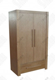 China Mainland Sinoah Solid Oak Wooden Modern Wardrobe (MOD002)