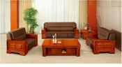 China Manufacturer Office Furniture! Genuine Leather Sofa Set (HY-S898)