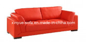 China Modern Living Room PU Cheap Seater Sofa