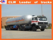 China Supplier Three Axles LPG Semi Trailer 45 Cbm to 60 Cbm LPG Semi Trailer