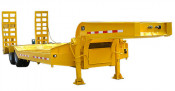 China Two-Axle Lowbed Semi-Ttrailer From Manufacturer