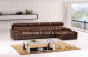 Chinese Living Room Good Quality Leather Sofa (B101)