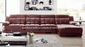 Chinese Modern Furniture High Back Leather Sofa Set (SO24)