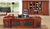 Chinese Office Furniture / Modern Manager Executive Table / Wooden Boss Desk