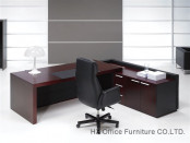 Chinese Office Furniture / Modern Wooden Manager Executive Table / Wooden Boss Computer Desk