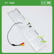 Chrome Painting License Frame Car Rear View CCD HD Camera for License Plate