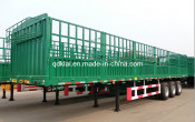 Cimc 3 Axles Fence Cargo Semi-Trailer