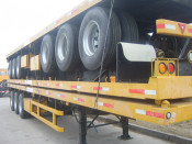 Cimc Brand New Container 2X20ft Semitrailer with Triangle Axle