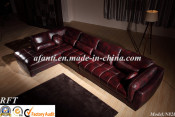 Classic European Style Living Room Corner Sofa (N828)