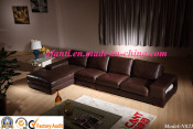 Classical Leather Furniture Sofa Set (N821)