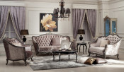 Classical Wooden Bedroom Furniture Sofa Set