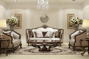 Classical Wooden Livingroom Furniture-Sofa Set