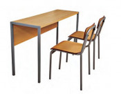 Classroom Double Desk and Chair (SF-11D)
