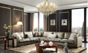 Club House Modern Furniture High Quality Top Leather Sofa (K16)