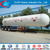 Clw LPG 50cbm Liquid Ammonia Semi Trailer with Three Axles