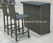 Coffee Shop Bar Table and Chairs Set 8024bt+8019c