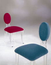 Colored Acrylic Dining Room Chair Wholesale