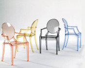 Colorful Ghost Chair Use for Home