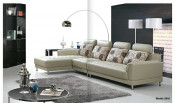 Comfortable Leisure Living Room Sectional Corner Leather Sofa (RFT-Z2816)